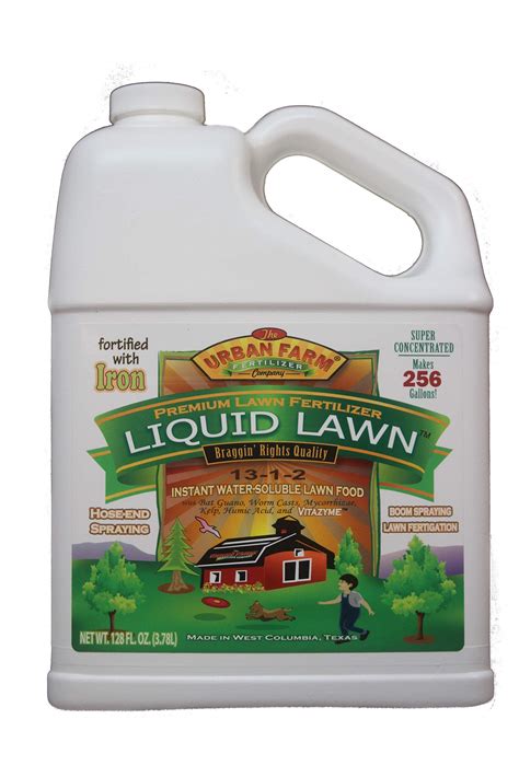 Liquid Lawn Fertilizer Concentrate Gallon