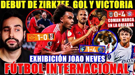 El United Gana Con Gol De Zirkzee En Su Debut Bayern Golea Con