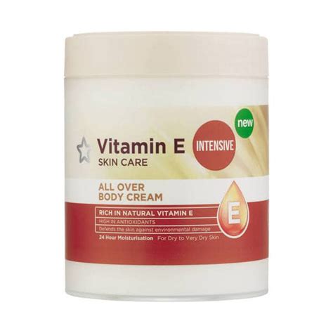 Superdrug Vitamin E Intensive All Over Body Cream Review Skincare