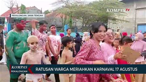 Ratusan Warga Meriahkan Karnaval Agustus Video Dailymotion