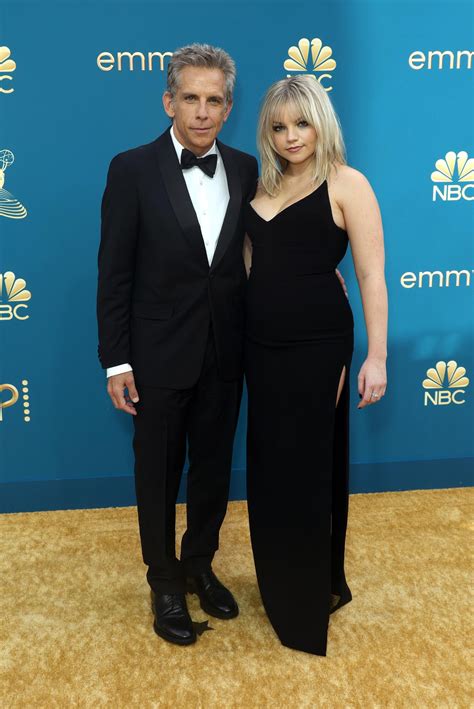 Ben Stiller Brings Daughter Ella As Date To Emmys 2022