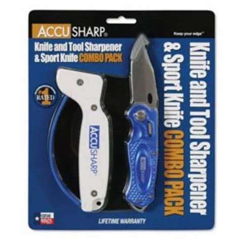 AccuSharp Blue Knife And Tool Sharpener Combo 2 Pc King Soopers