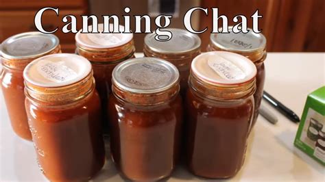 Post Canning Chat On The Enchilada Sauce With Lindas Pantry Youtube