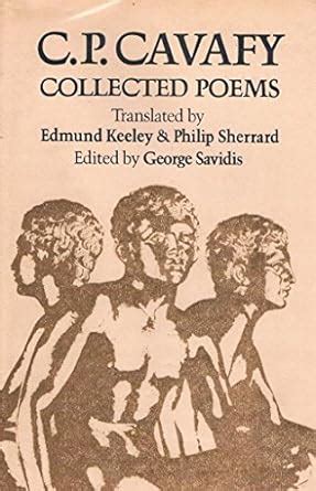 C P Cavafy Collected Poems The Lockert Library Of Poetry In