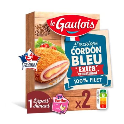 Cordon Bleu Escalope Le Gaulois La Boite De G Prix Carrefour