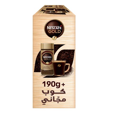 Nescafe Gold Instant Coffee 190 g + Free Mug Online at Best Price ...
