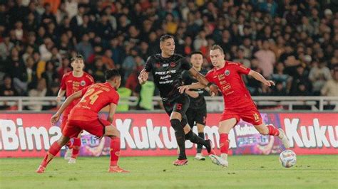 Hasil Liga 1 Diwarnai 2 Kartu Merah Persija Jauhkan Harapan Persis