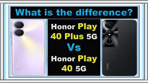 Honor Play Plus Vs Honor Play Comparison Comparesmartphones