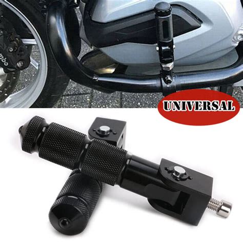 Pcs Mm Aluminum Motorcycle Folding Rearsets Rear Set Footrest Footpeg