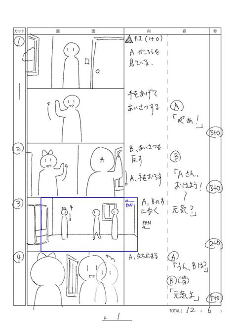 絵コンテとカメラワーク入門編 逆算の演出