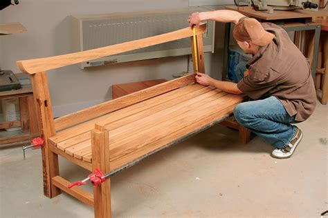 Japanese Garden Bench Finewoodworking