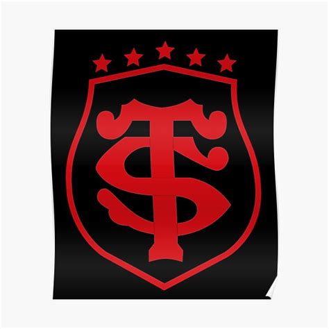 Poster Stade Toulousain Par Uneautrevie Redbubble