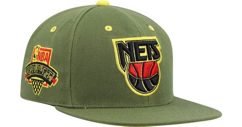 Mitchell And Ness New Jersey Nets Dusty Nba Draft Hardwood Classics