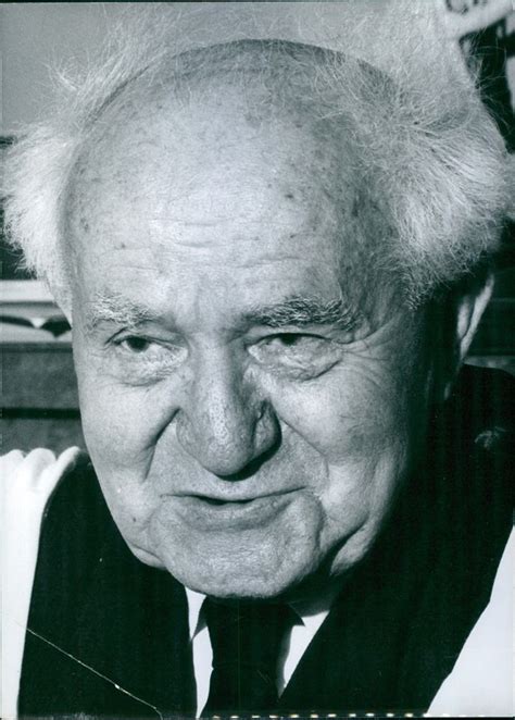 Portrait Of David Ben Gurion 1968