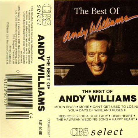 Andy Williams The Best Of Andy Williams Music