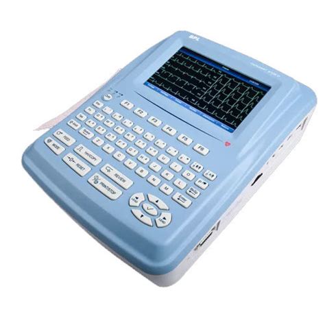 Blue Bpl Cardiart D Resting Channel Ecg Machine At Best Price In