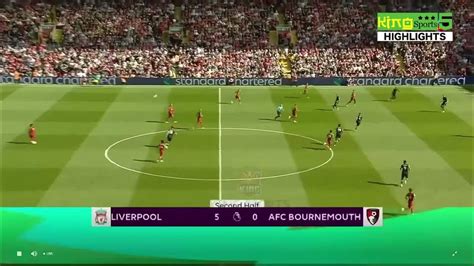 Liverpool 9 0 Bournemouth Extended Highlights And All Goals 2022 Hd Youtube