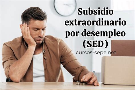 Subsidio Extraordinario Por Desempleo SED Cursos SEPE