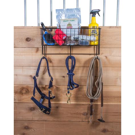 Easy Up® Basket And Tack Rack Schneiders Diy Horse Barn Horse Tack