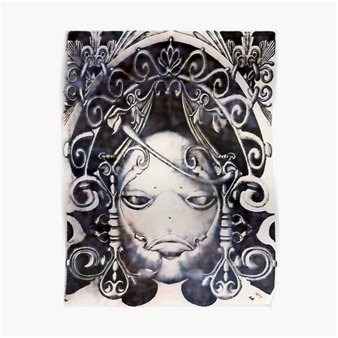 Nier Replicant Grimoire Weiss Black Poster For Sale By Xionhearth