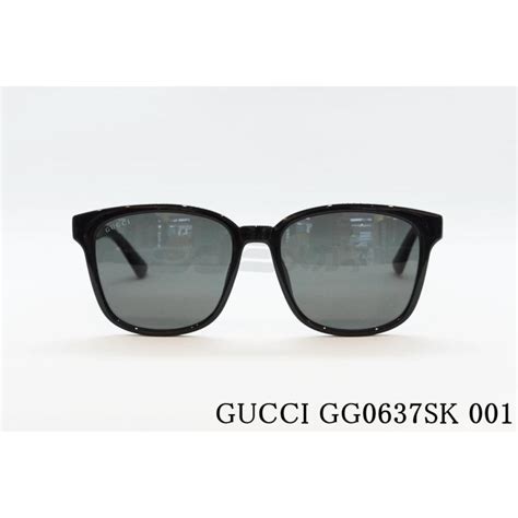 GUCCI サングラス GG0637SK 001 ウェリントン グッチ 正規品 gg0637sk 001 創業60年アイウェア専門の