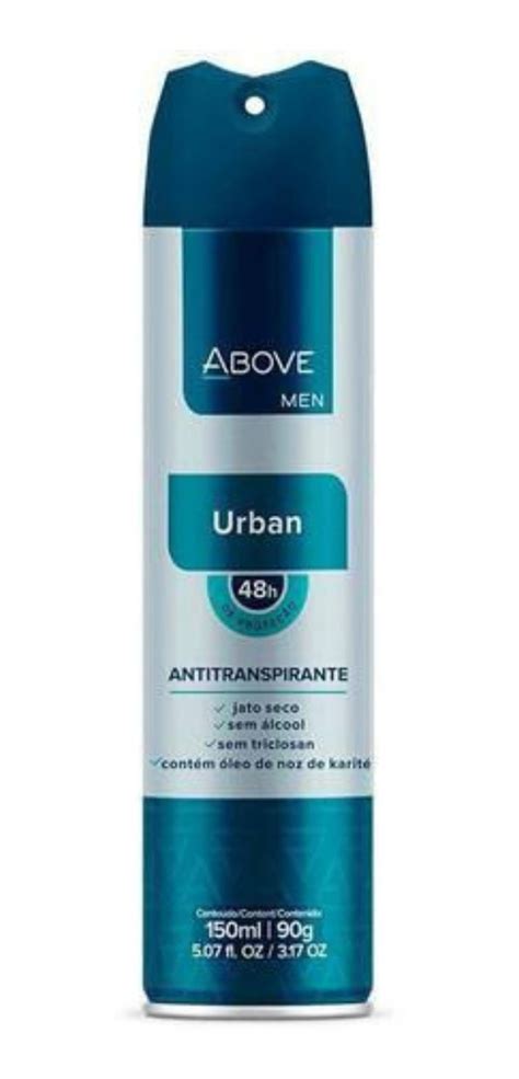 Desodorante Masculino Above Aerosol Antitranspirante 150ml MercadoLivre