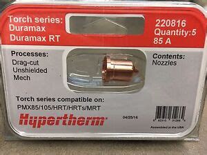 Hypertherm A Nozzle Pack Powermax Genuine Oem Hrt