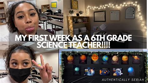 Week In My Life First Year Science Teacher And Classroom Set Up Youtube