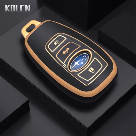 New Tpu Car Flip Folding Key Case Cover Shell Fob For Subaru Forester