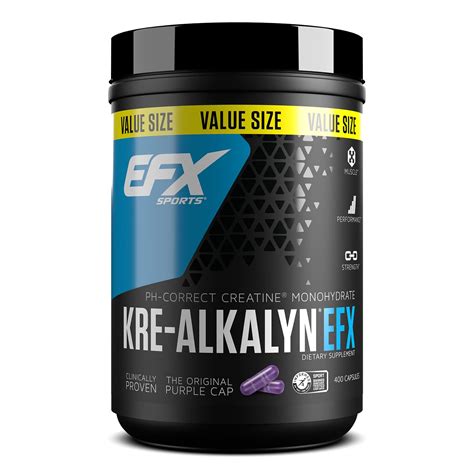 Snapklik EFX Sports Kre Alkalyn EFX PH Correct Creatine