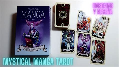 MYSTICAL MANGA TAROT Unboxing y Reseña en Español Nadia Falak YouTube