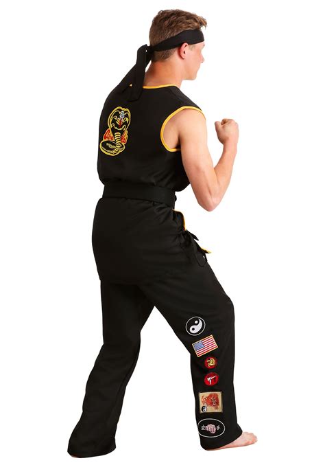 Men's Karate Kid Cobra Kai Costume