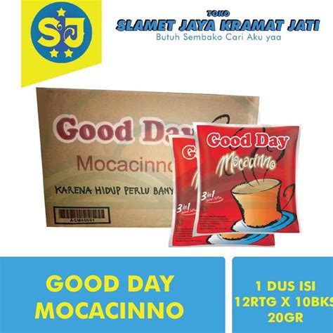 Jual 1 Dus Kopi Good Day Mocacino Isi 50bagx50pcsx20gr Diskon Sd 50