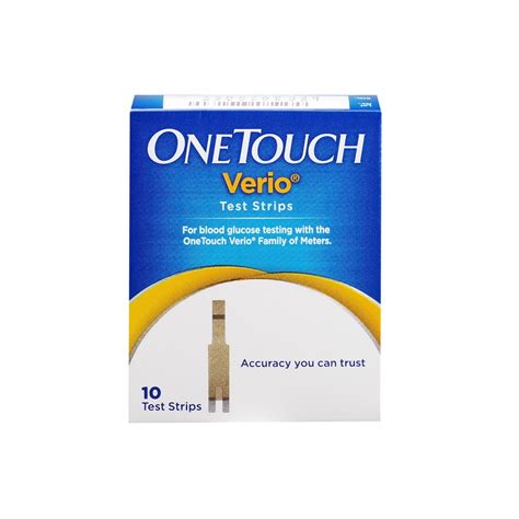 Onetouch Verio Test Strips Count Price Uses Side Effects