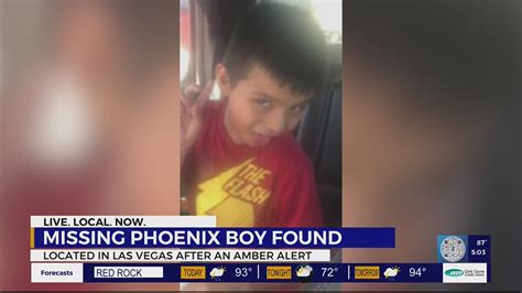 Amber Alert Missing Boy Found Youtube