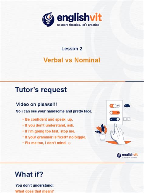 2 Verbal Vs Nominal | PDF | Grammatical Tense | Part Of Speech