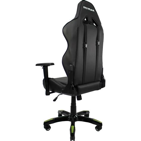 Cadeira Gamer MX12 Giratória Preto Verde Mymax do Brasil