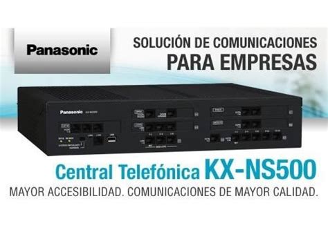 Conmutador Panasonic Kx Ns500 Hibrido 6 Lineas 18 Extensione 24 847