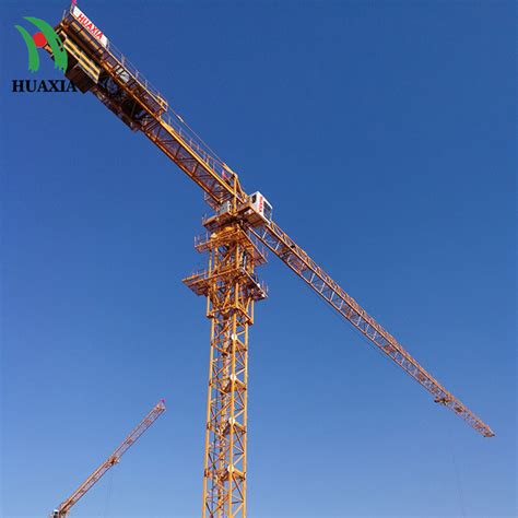 Qtp160 10ton Construction Tower Crane Flattop Tower Crane Topless Tower