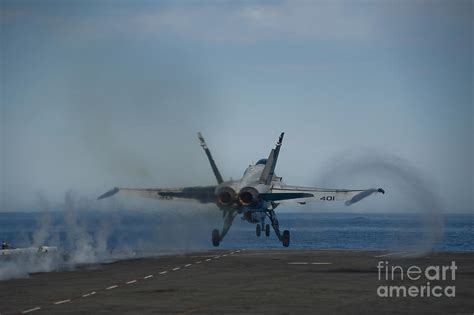 An Fa C Hornet Launches Photograph By Stocktrek Images Fine Art America