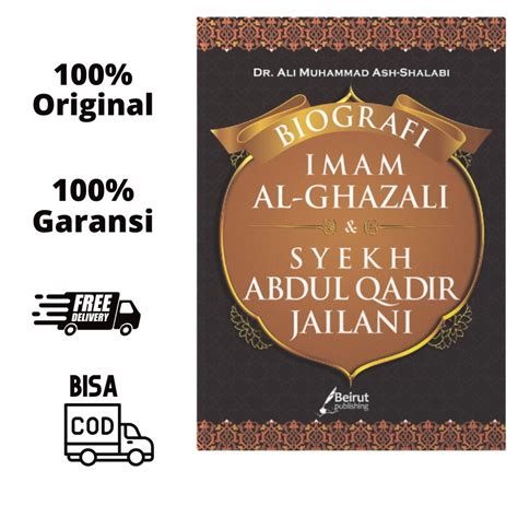 Jual Buku Biografi Imam Al Ghazali Syekh Abdul Qadir Jailani Shopee