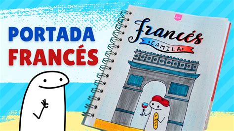 Portada de Francés Caratula de la materia Francés YouTube