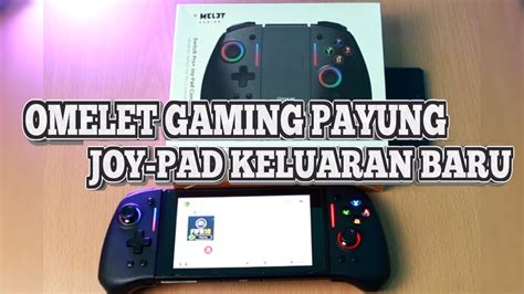 Omelet Gaming Switch Pro Joy Pad Controller Unboxing Review Youtube