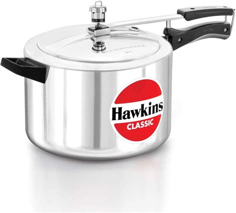 Hawkins Classic Cl W L Aluminum Wide Body Pressure Cooker Medium