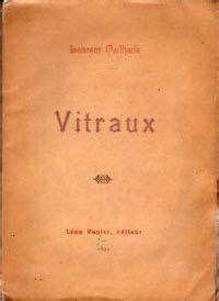 Vitraux Von TAILHADE Laurent Couverture Souple 1891 Librairie Le