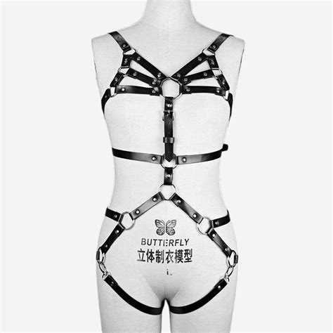 Harness Cintas De Couro Lingerie Bdsm Arn S Fetiche Chastity