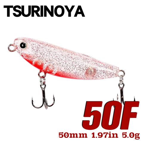 Tsurinoya Isca De Pesca Topwater Dw L Pis Flutuante Isca Dura Mm G