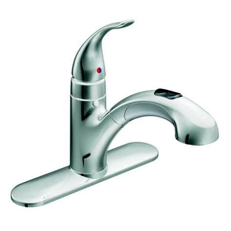 MOEN Integra 1 Handle Kitchen Faucet - Chrome Finish | The Home Depot ...