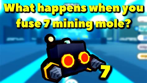 What Happens When You Fuse 7 Mining Mole Roblox Pet Simulator X