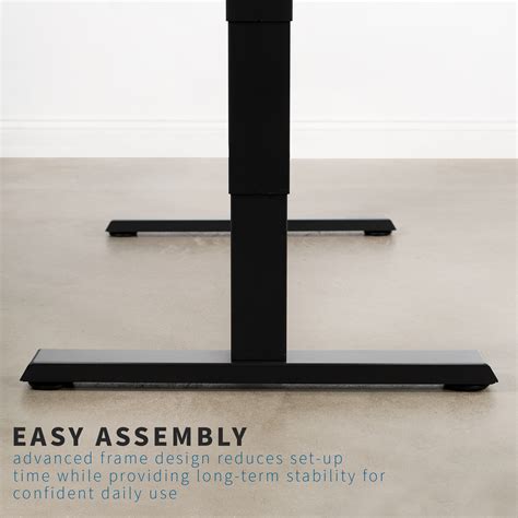 Vivo Electric Sit To Standing Height Desk Frame Dual Motor Ergonomic